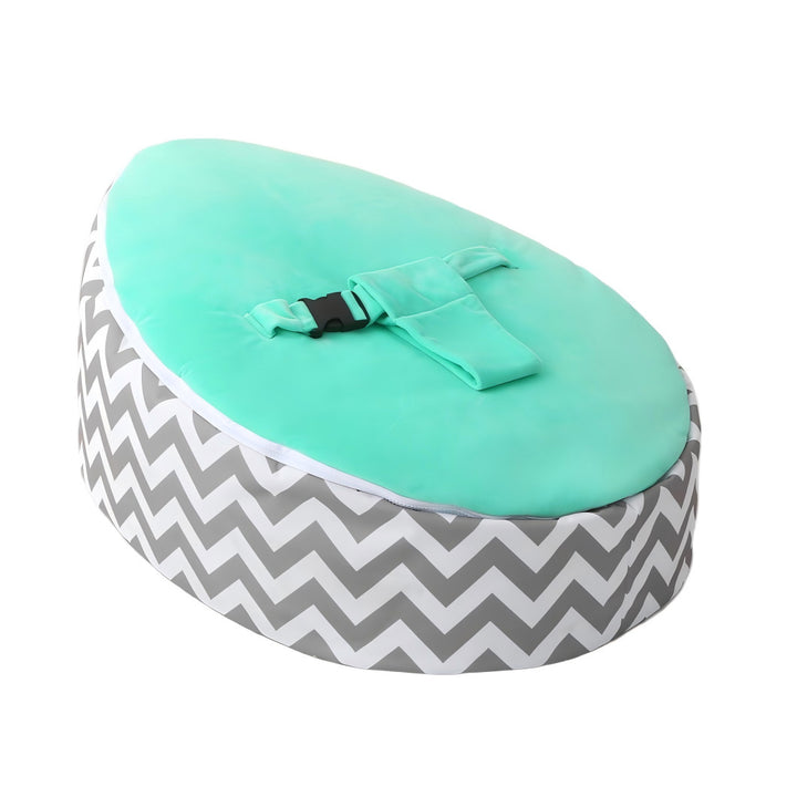Aavi - Chevron Retreat Baby Bean Bag side View