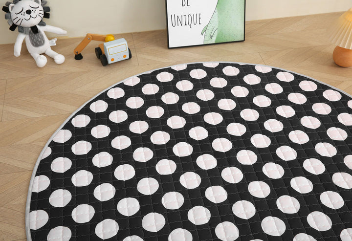 Dottie round Baby Play mat - 150 cm diameter Closeup
