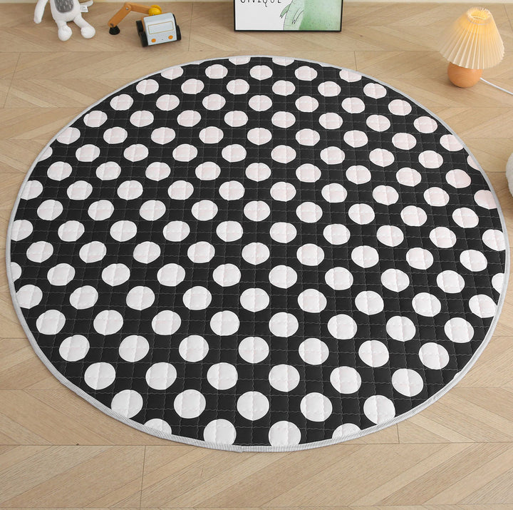 Dottie round Baby Play mat - 150 cm diameter Front View