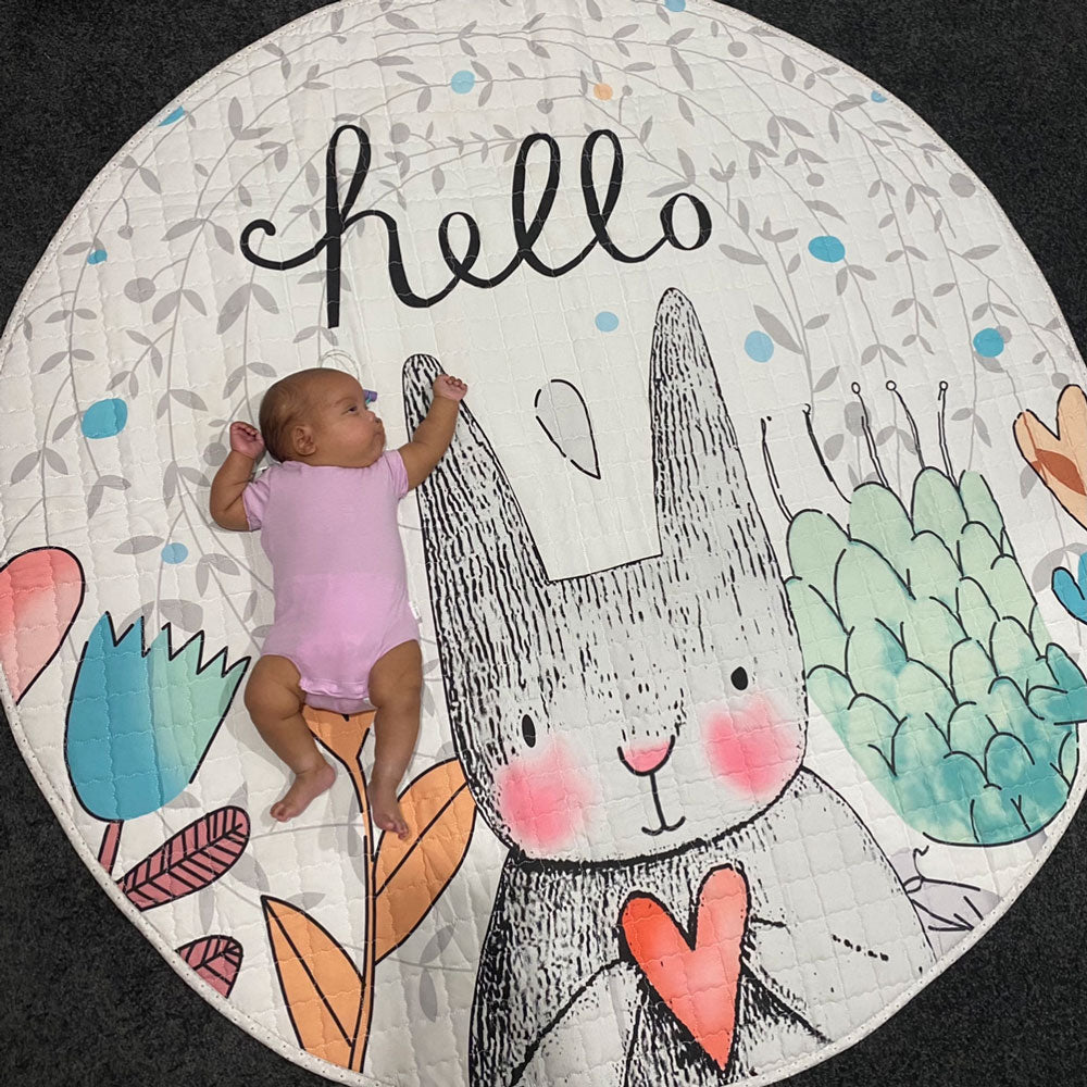 Hello Bunny Baby Playmat Online Australia – Nappy Bag Store