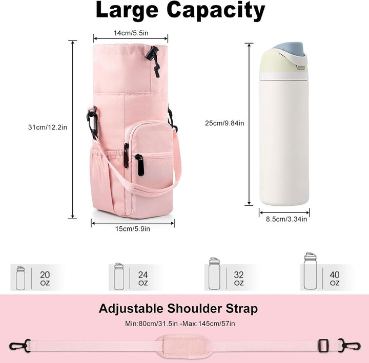 Ivy Crossbody Insulated Bottle Bag