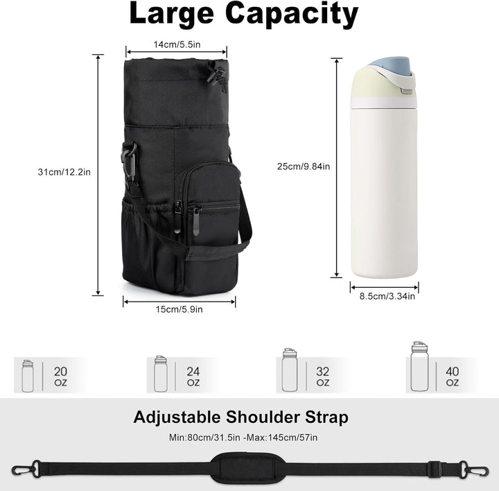 Ivy Crossbody Insulated Bottle Bag