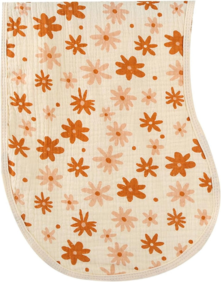 Skyler Baby Burp Cloths - Flowers