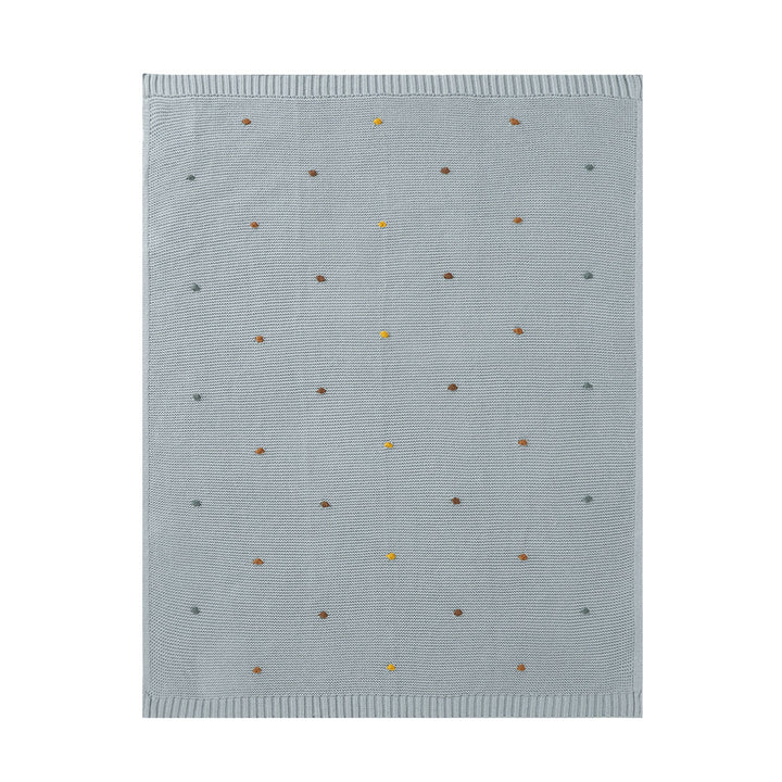 Vida Knit Baby Blanket. Size 90x70 cm Front