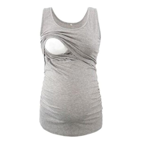Adele Nursing Top Grey