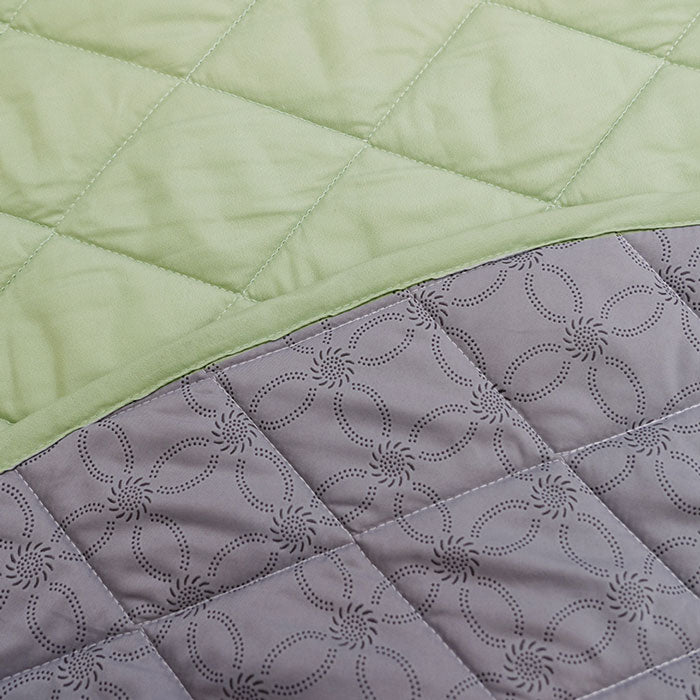 Alfie Sage Green Baby Playmat 150 cm Diameter backside