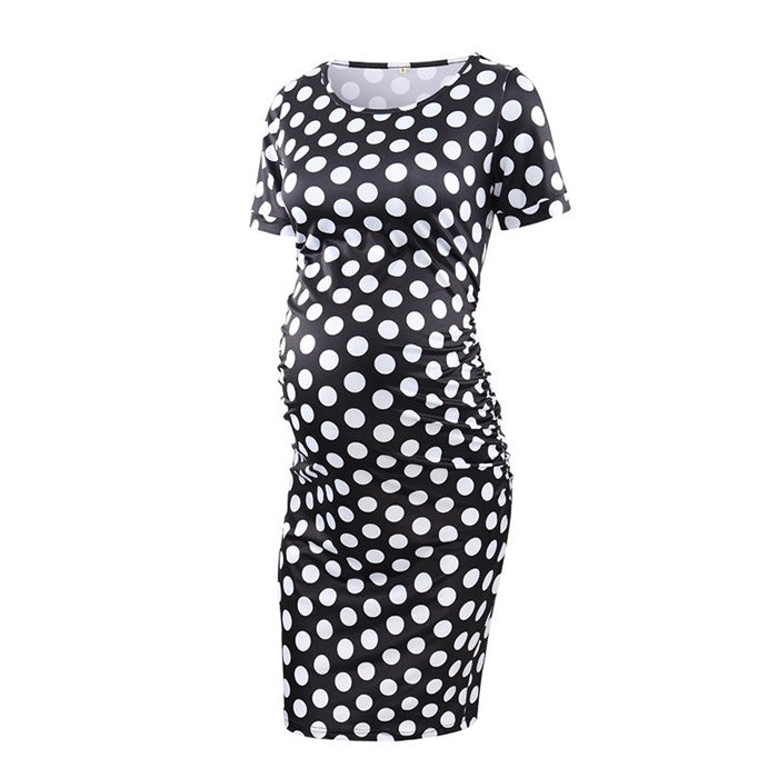 Ariah - Short Sleeves Maternity Dress