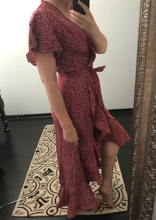 Ava Rose Maternity Wrap Dress