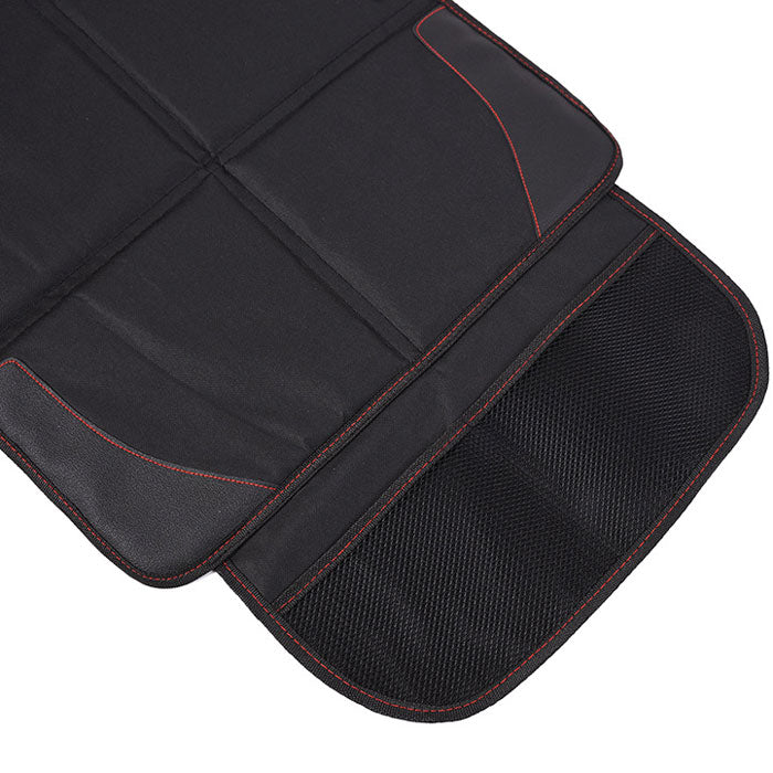 Baby Car Seat Protector Mesh Pockets