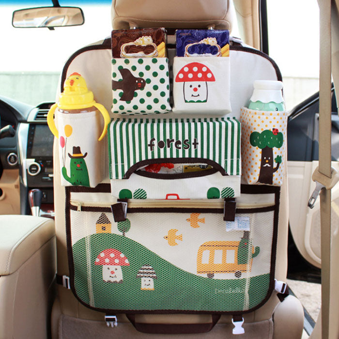 Forest Kids Design Car Back Seat Organiser For Sale Online
