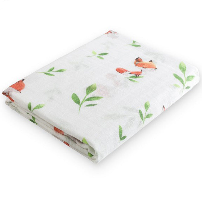 Fox Baby Swaddle Wrap Fold