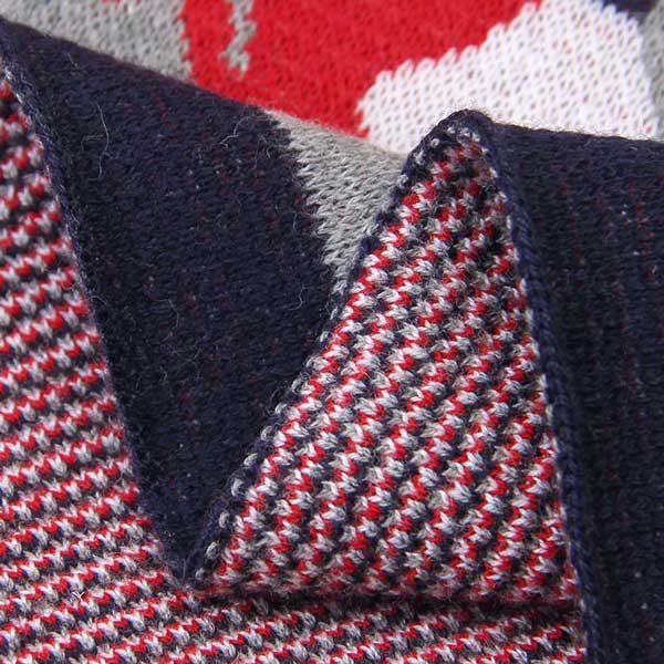 Fox Grey Baby Blanket Side 2