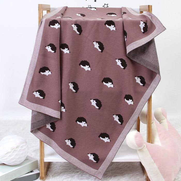 Hedgehog Baby Blanket