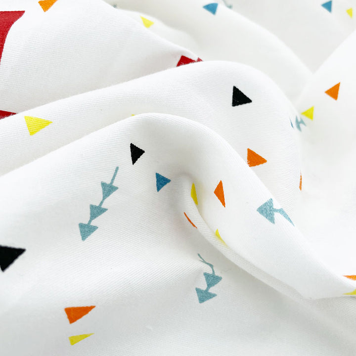 Horse Fitted Cot Sheet Closeup