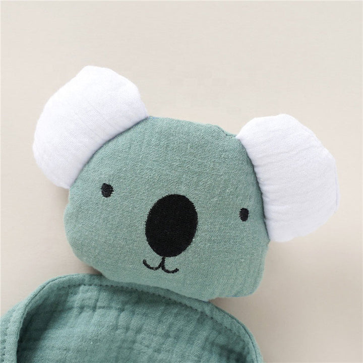 Koala Baby Comforter Sage head