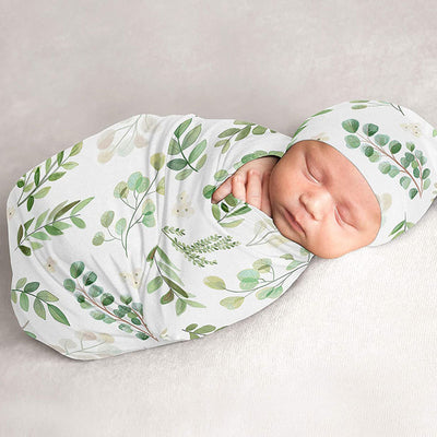 Leaves Newborn Baby Swaddle Sack