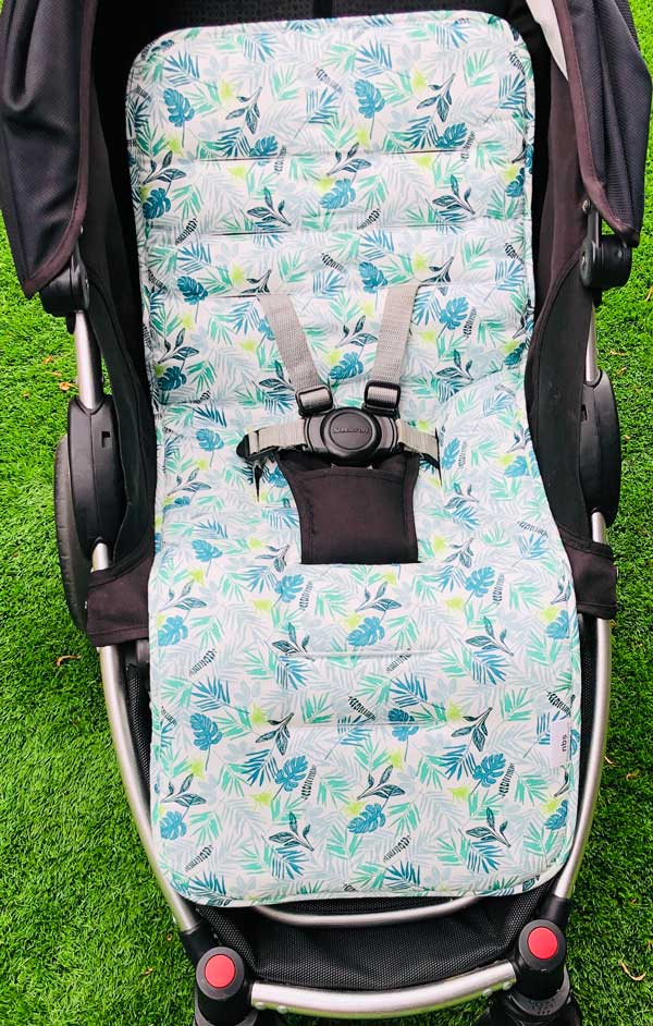 Leaves Reversible Universal Pram Liner Front