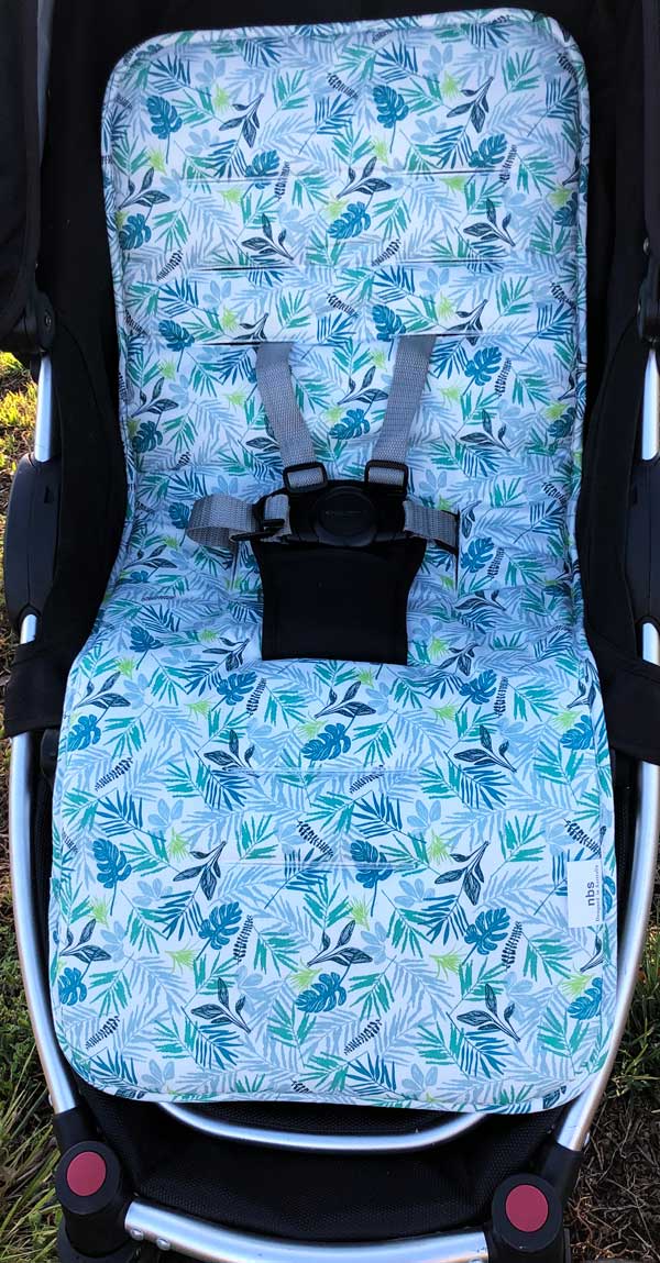 Leaves Reversible Universal Pram Liner Front 1