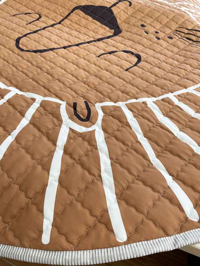 Lion Baby Round Play mat - 150 cm Diameter Side