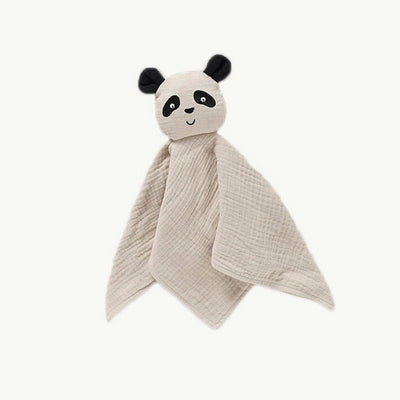 Panda Baby Comforter, Lovey, Sleep Aid & Security Blanket - Beige
