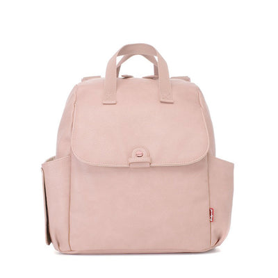 Robyn Convertible Blush Nappy Bag Backpack Vegan Leather