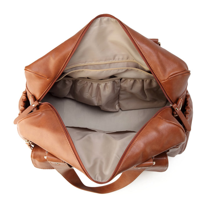 Sarah-Tan-Carry-All-Nappy-Bag---Inside-view