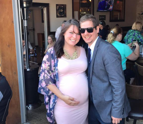 Serene - Pink Sleeveless Maternity Dress