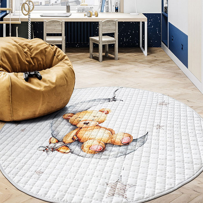 Teddy Round Baby Play mat 150 cm diameter in Nursery