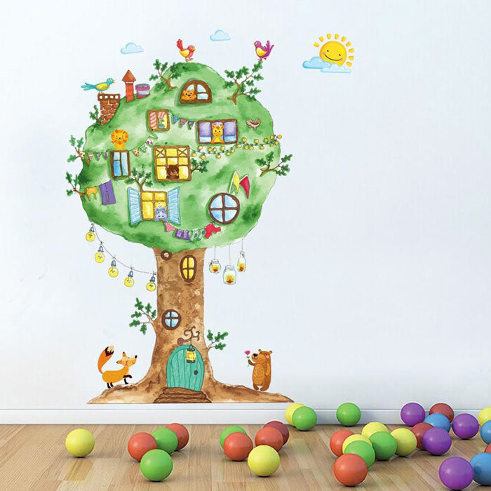 Tree House Wall Sticker