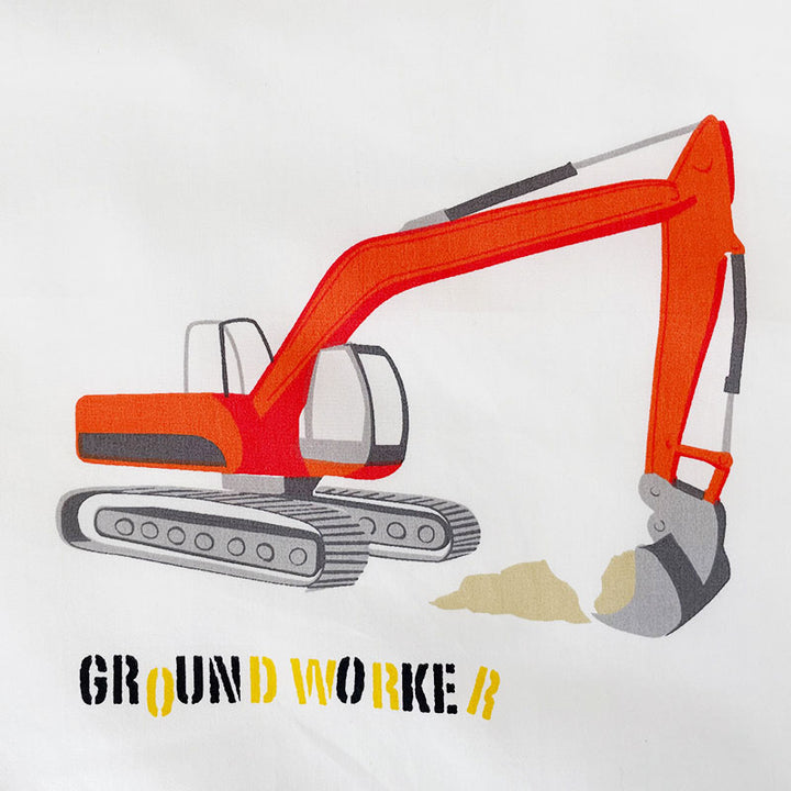 Trucks Fitted Cot Sheet Closeup