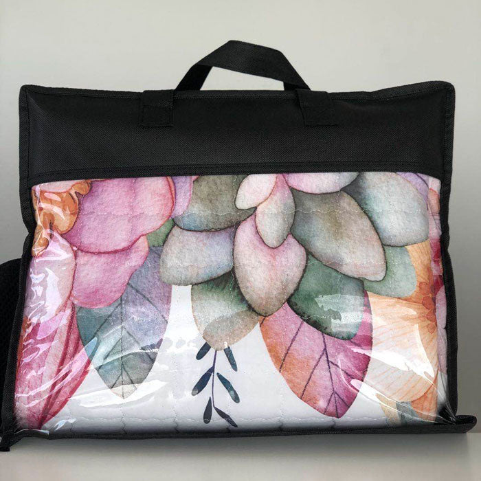 Unicorn Round Cotton Baby Play Mat 150-150 cm carry bag backside