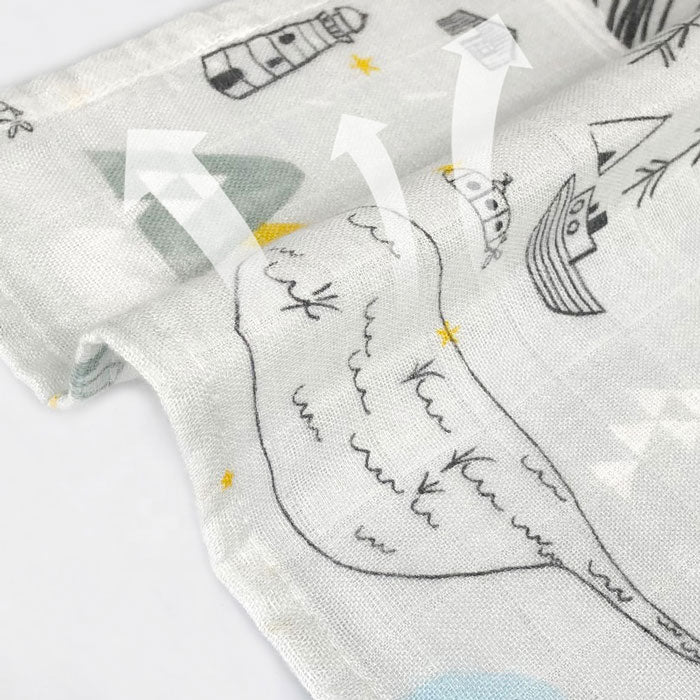 Uptown Baby Swaddle Wrap 120-120 cm closeup