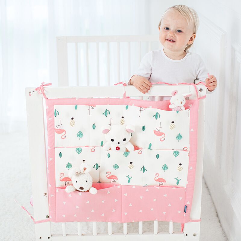 Flamingoes Cot Organiser