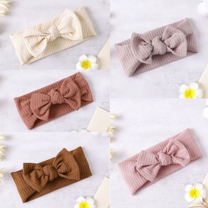 5 Pack - Kirby Baby Girl Bow Headbands