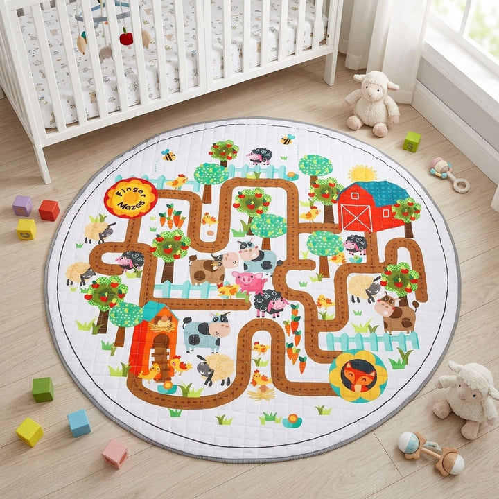 Amazing-Maze-Round-Baby-Play-Mat---150-cm-Diameter