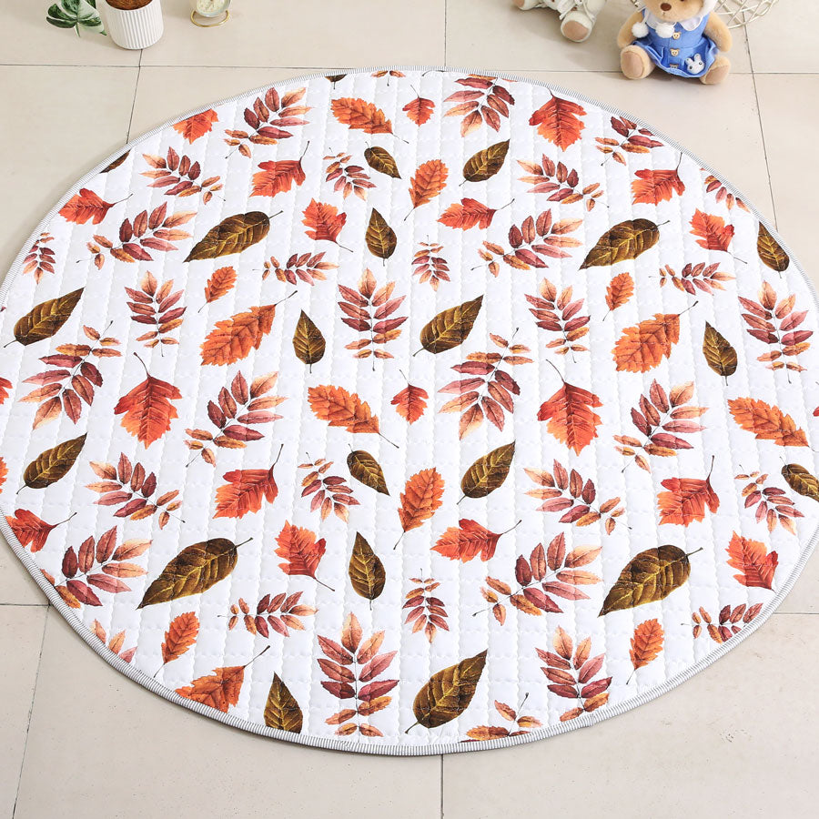 Autumn Leaves Baby Play mat 150 cm diameter