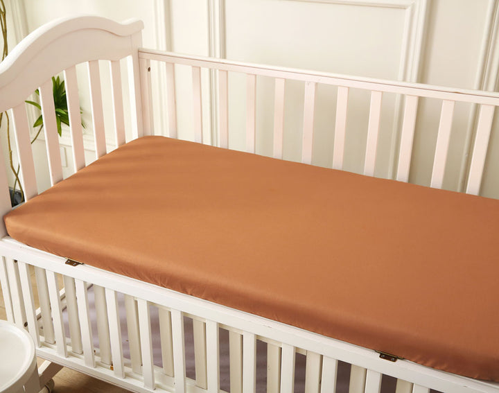 Brooklyn Baby Fitted Cot Sheet Front