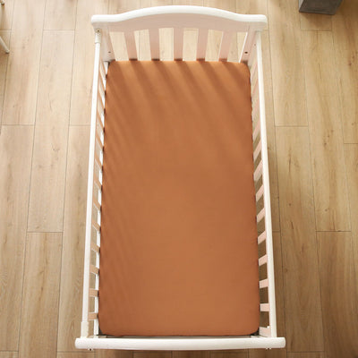 Brooklyn Baby Fitted Cot Sheet Top View