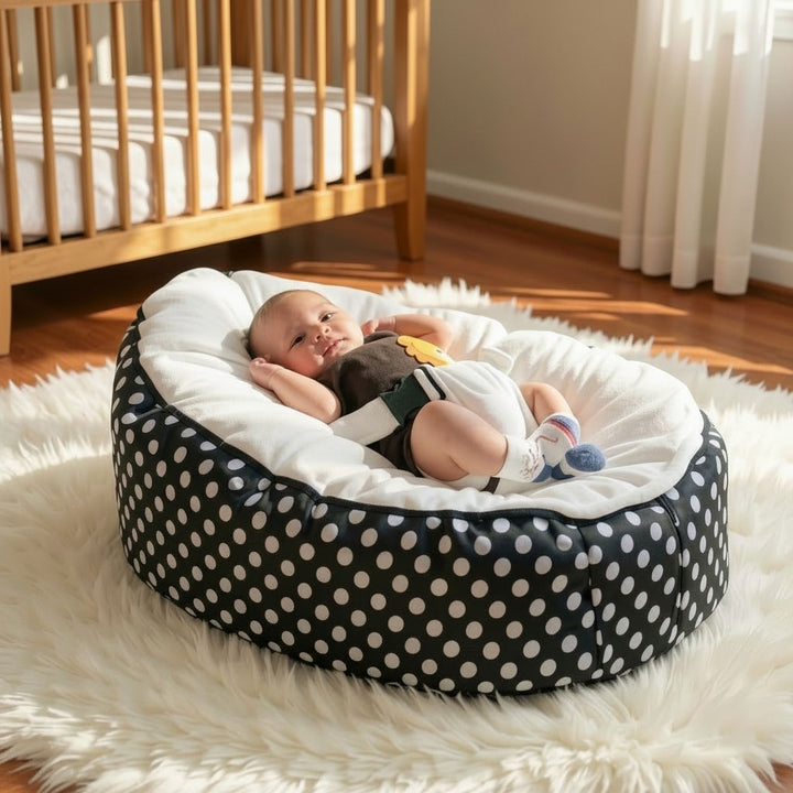 Dots Baby Bean Bag Lounger