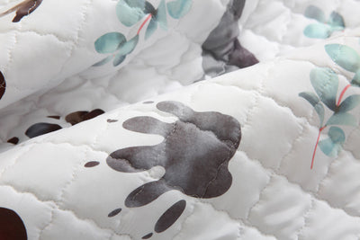 Footprints Baby Play mat 150 cm diameter - Closeup 3