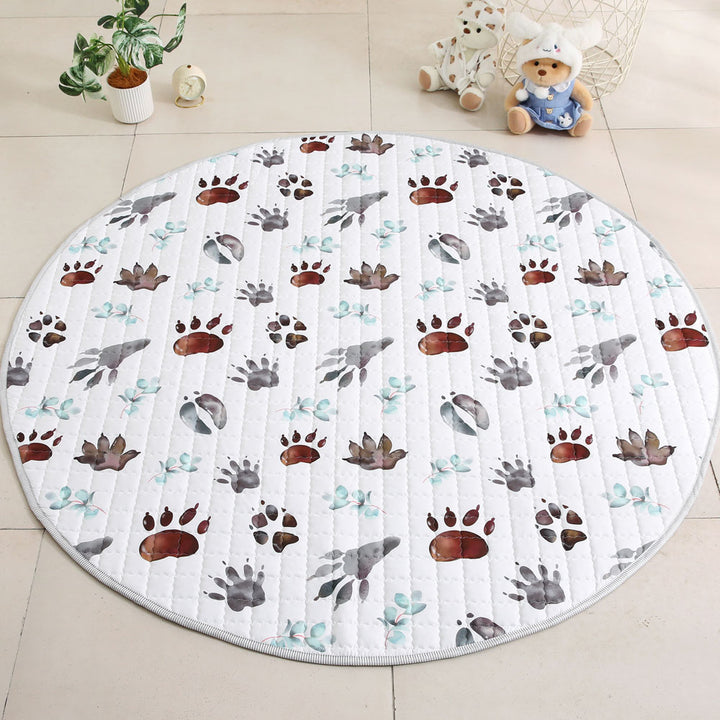 Footprints Baby Play mat 150 cm diameter