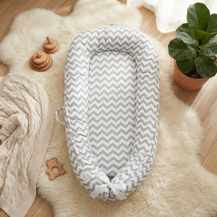 Grey-Chevy-Baby-Nest-Lounger