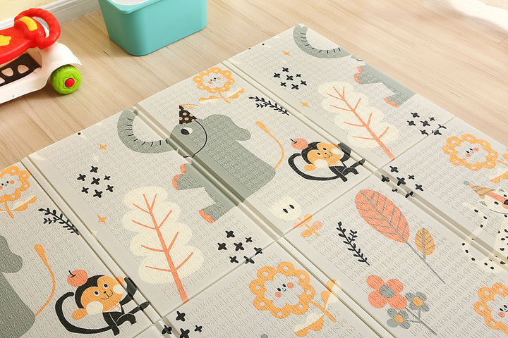 Harlowe Chevron Reversible Baby Play Mat - Size 150x200 cm Closeup