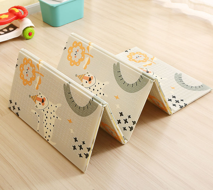 Harlowe Chevron Reversible Baby Play Mat - Size 150x200 cm Folded 1
