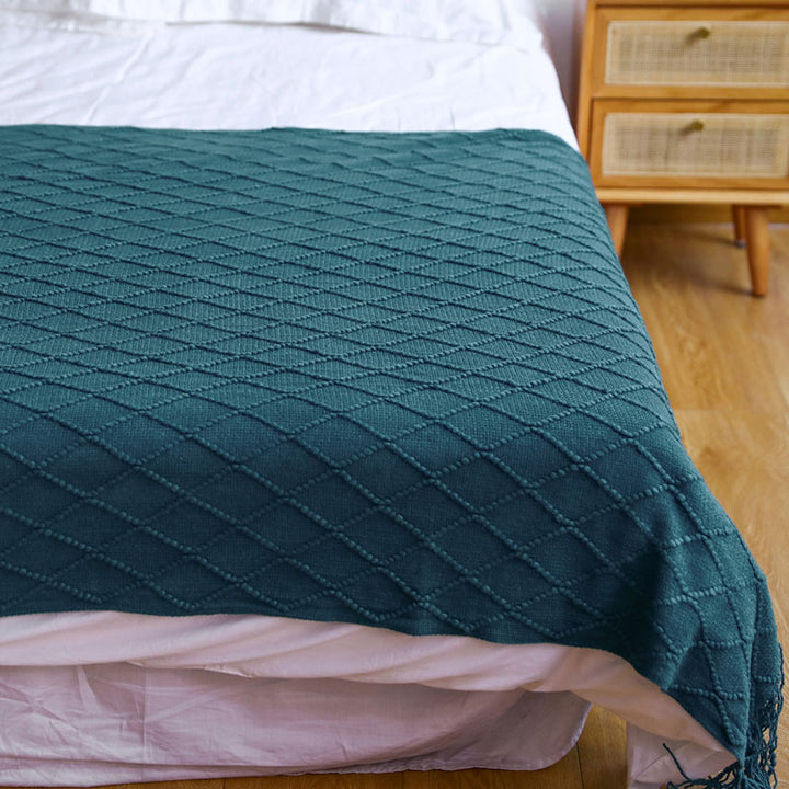 Knit Throw Blanket