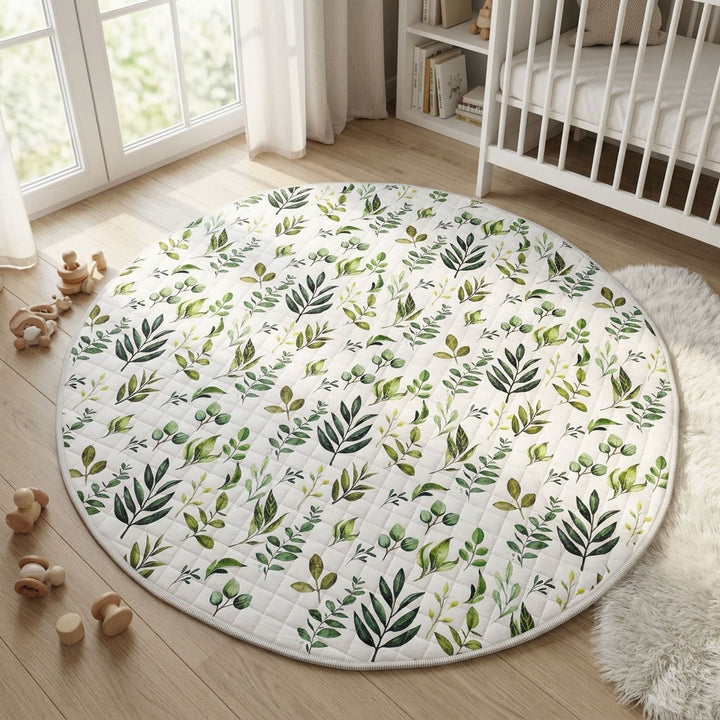 Leaves-Round-Baby-Play-Mat---150-cm-Diameter