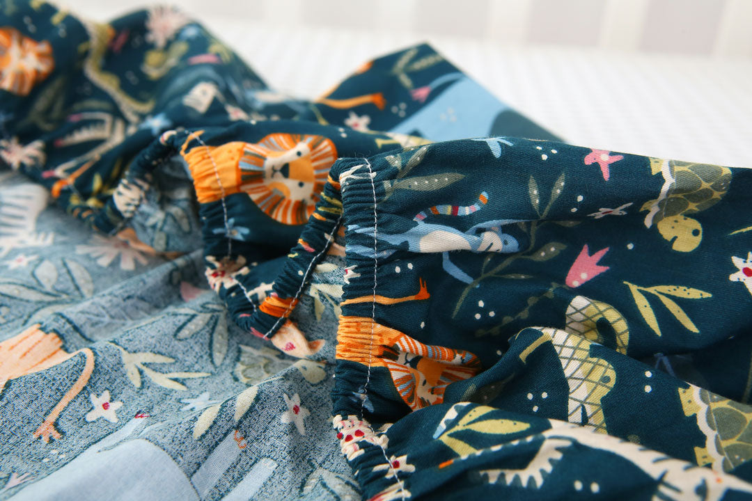 Liev Fitted Cot Sheet Closeup
