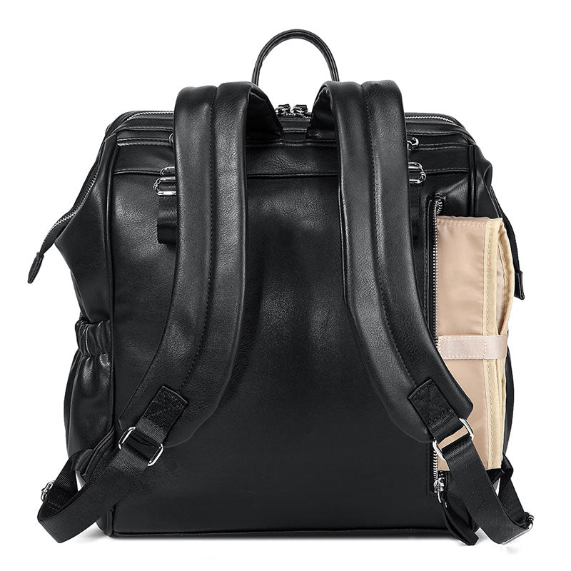 Melbourne Vegan Leather Nappy Bag Backpack Online – Nappy Bag Store