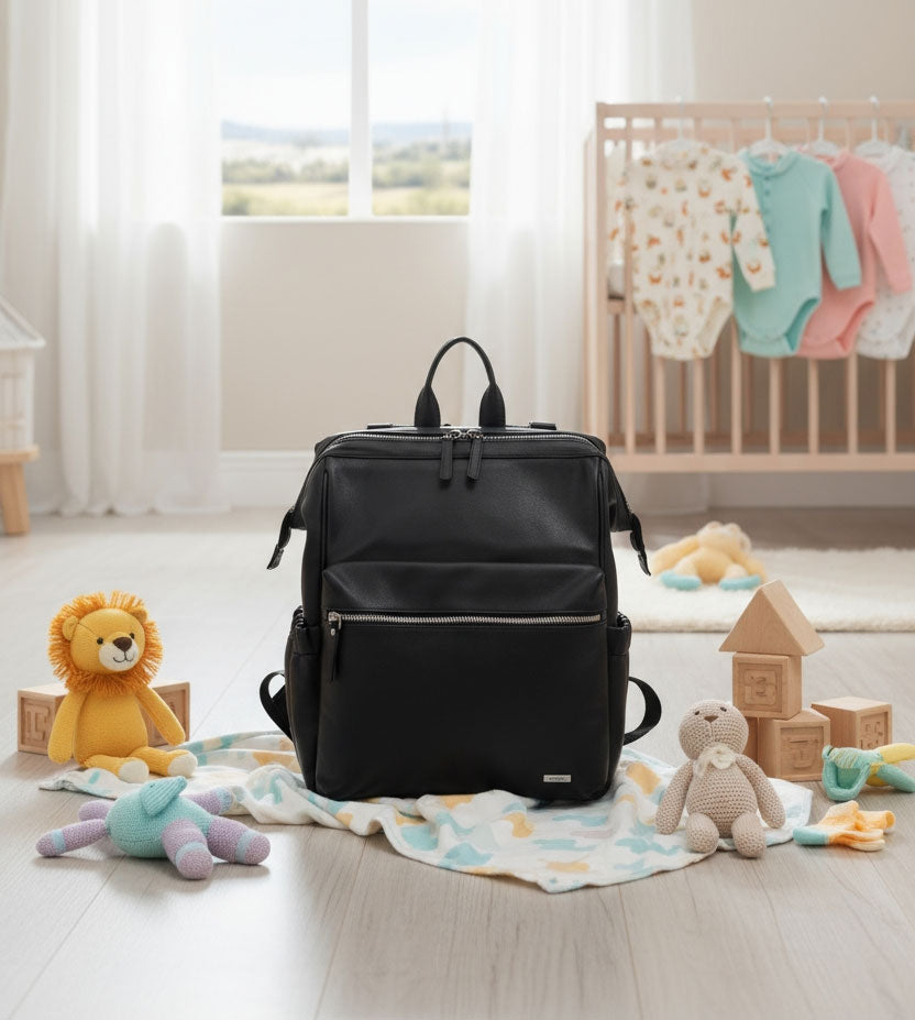 Melbourne-Nappy-Bag-Backpack--Black2-