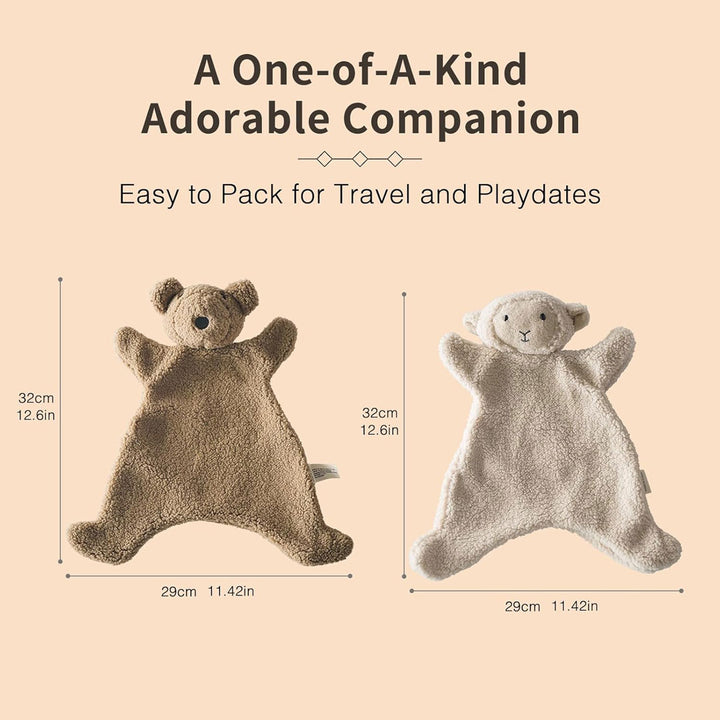 Plush Sheep Baby Comforter